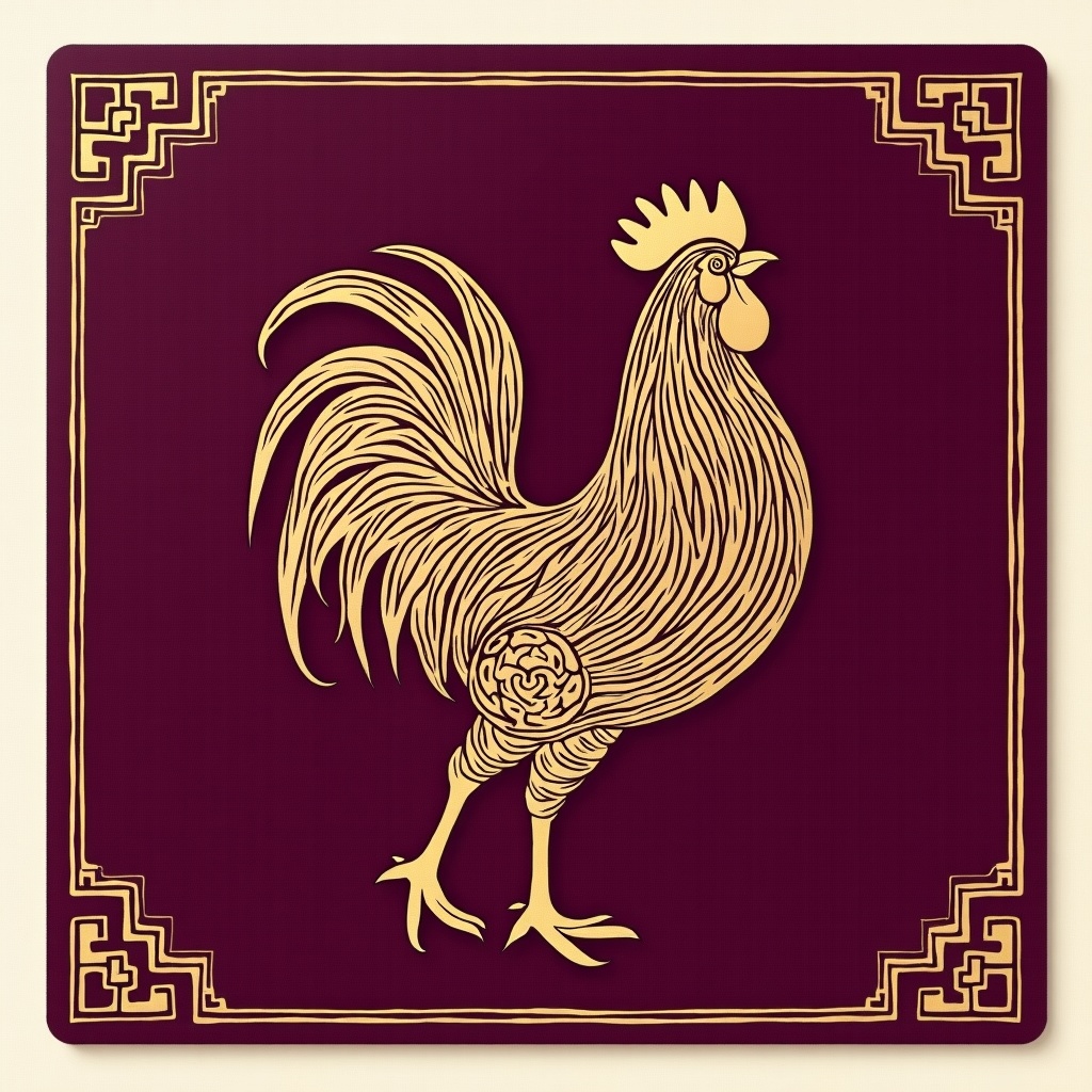 生肖鸡图标